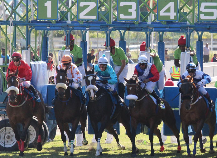 The start in Champ de Mars